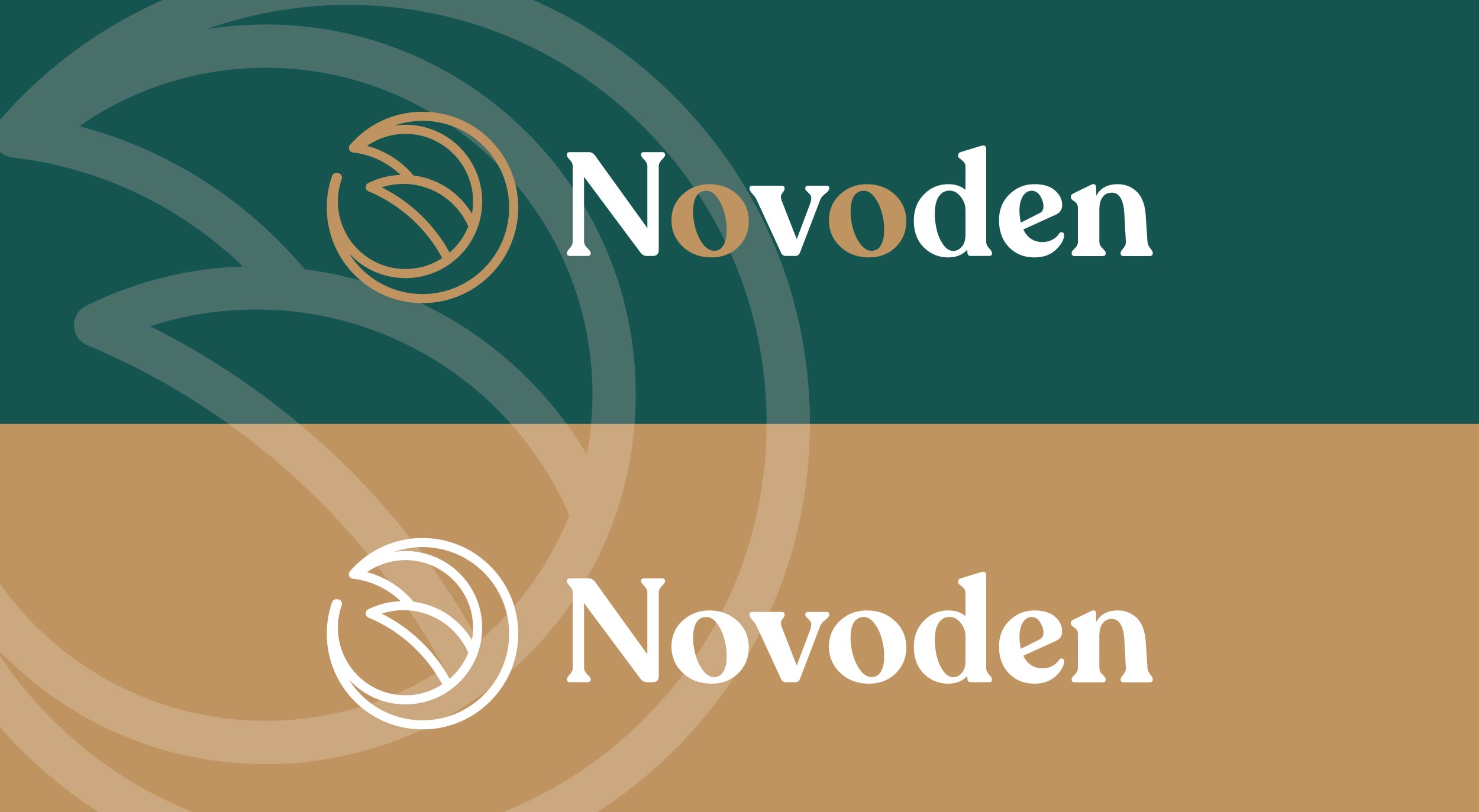 déclinaison identité de marque des logos novoden haute-loire